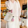 Nebesa 2025 Fall/Winter Plush Cherry Handbag – Trendy & Versatile Chain Shoulder Bag