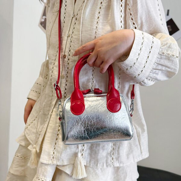 1 (105) Bowling Bag - Hundred Temperament Small Square Bag