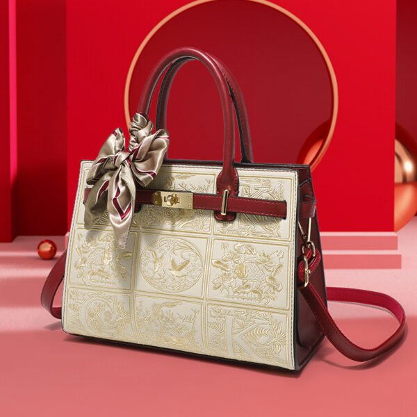 Embroidery Tote Tide Women's Bags