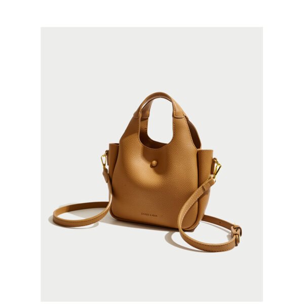 High Texture Handheld Bucket Bag