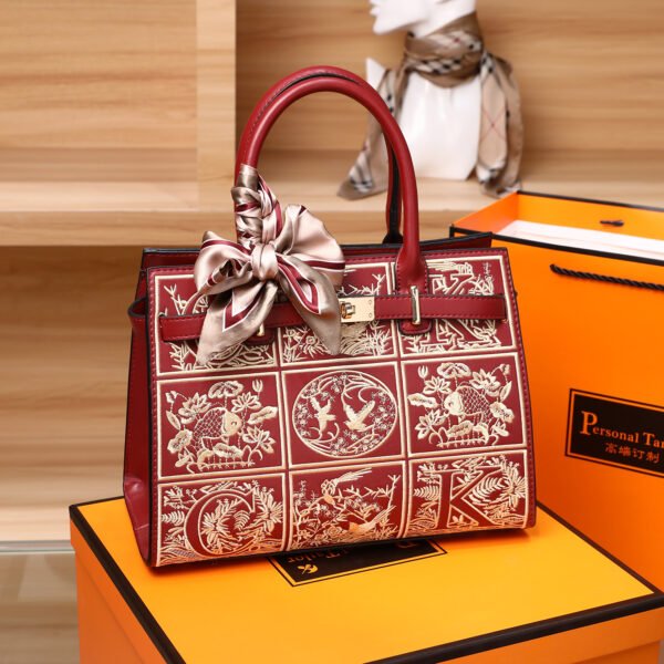 Embroidery Tote Tide Women's Bags