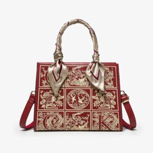 Mother's Day Embroidery Handbag