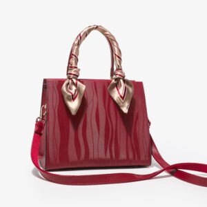 BE9A9814 Premium Red Fashion Handbag