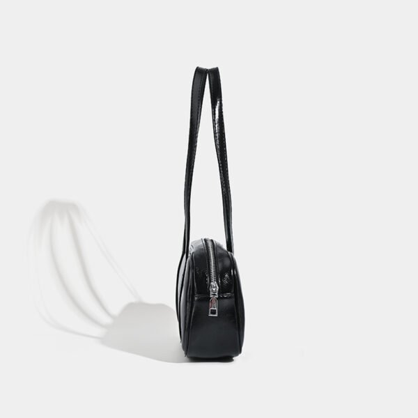 Vintage Oil Waxed Leather Silver Tote