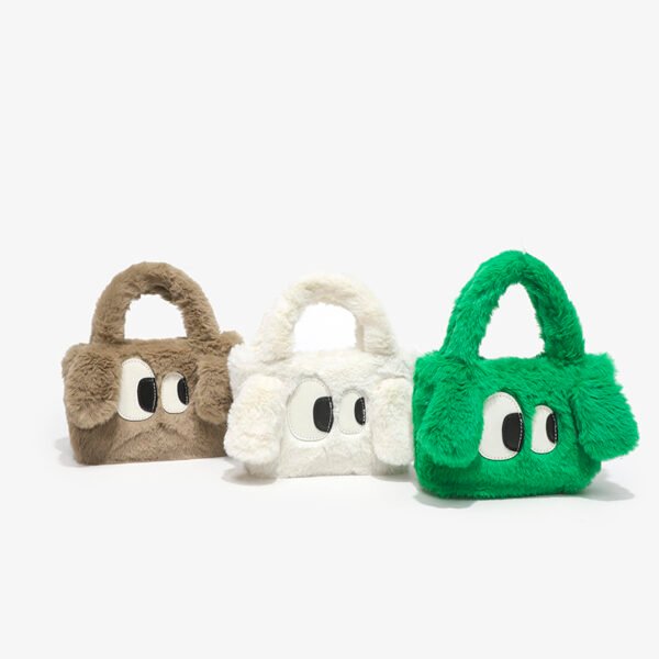 Cute Plush Big Eyes Puppy Dog Bag