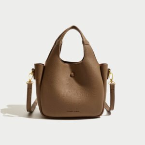 High Texture Handheld Bucket Bag
