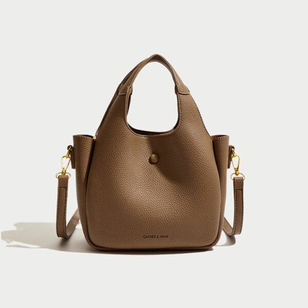 High Texture Handheld Bucket Bag