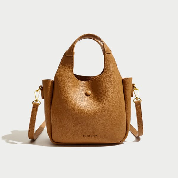 High Texture Handheld Bucket Bag