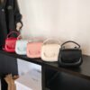 Korean Ins Fashion Hand-Held Saddle Bag Summer Simple Versatile Shoulder Bag High-End Messenger Bag