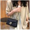 Four-Leaf Clover Shoulder Small Bag Underarm Chain Handbag High-End Women's Messenger Bag