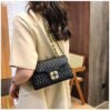 Four-Leaf Clover Shoulder Small Bag Underarm Chain Handbag High-End Women's Messenger Bag