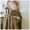 02 (23) Retro Boston Portable Pillow Bag Women 2025 Autumn And Winter New All-Match Shoulder Messenger Bag