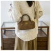 02 (24) Retro Boston Portable Pillow Bag Women 2025 Autumn And Winter New All-Match Shoulder Messenger Bag
