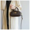 02 (29) Retro Boston Portable Pillow Bag Women 2025 Autumn And Winter New All-Match Shoulder Messenger Bag