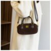 02 (34) Retro Boston Portable Pillow Bag Women 2025 Autumn And Winter New All-Match Shoulder Messenger Bag