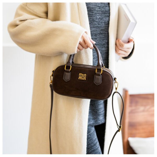 02 (36) Retro Boston Portable Pillow Bag Women 2025 Autumn And Winter New All-Match Shoulder Messenger Bag