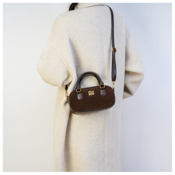 02 (50) Retro Boston Portable Pillow Bag Women 2025 Autumn And Winter New All-Match Shoulder Messenger Bag