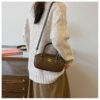 02 (68) Retro Boston Portable Pillow Bag Women 2025 Autumn And Winter New All-Match Shoulder Messenger Bag