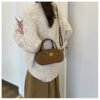02 (76) Retro Boston Portable Pillow Bag Women 2025 Autumn And Winter New All-Match Shoulder Messenger Bag