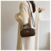 02 (78) Retro Boston Portable Pillow Bag Women 2025 Autumn And Winter New All-Match Shoulder Messenger Bag
