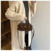 02 (86) Retro Boston Portable Pillow Bag Women 2025 Autumn And Winter New All-Match Shoulder Messenger Bag