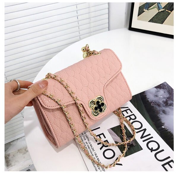 Four-Leaf Clover Shoulder Small Bag Underarm Chain Handbag High-End Women's Messenger Bag