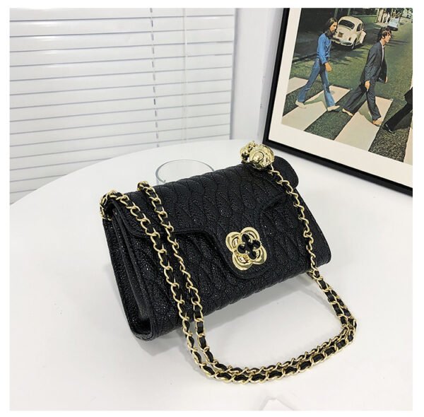 Four-Leaf Clover Shoulder Small Bag Underarm Chain Handbag High-End Women's Messenger Bag