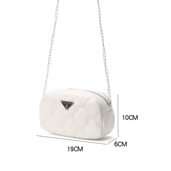Commuter women's bag personalized letter diamond embroidery messenger bag fashionable versatile mobile phone coin purse
