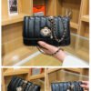 Light Luxury Fashion Casual Style High-End Women's Bag Trendy Versatile Splicing Small Square Bag Simple Design Crossbody Bag