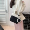 Fashionable Versatile Furry Handbags For Women Autumn Winter Chain Cute Shoulder Messenger Bag