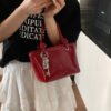 1 (18) Popular Fashion Simple Versatile Ladies Bag Commuting Large Capacity Crossbody Handbag Shoulder Bag Bucket Bag