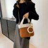 Fashionable Versatile Furry Handbags For Women Autumn Winter Chain Cute Shoulder Messenger Bag