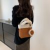 Fashionable Versatile Furry Handbags For Women Autumn Winter Chain Cute Shoulder Messenger Bag