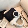 Fashionable Versatile Furry Handbags For Women Autumn Winter Chain Cute Shoulder Messenger Bag