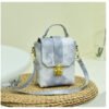 Korean Style Printed Mobile Phone Bag Summer And Autumn Personality Bag Cover Crossbody Coin Bag