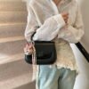Korean Ins Fashion Hand-Held Saddle Bag Summer Simple Versatile Shoulder Bag High-End Messenger Bag