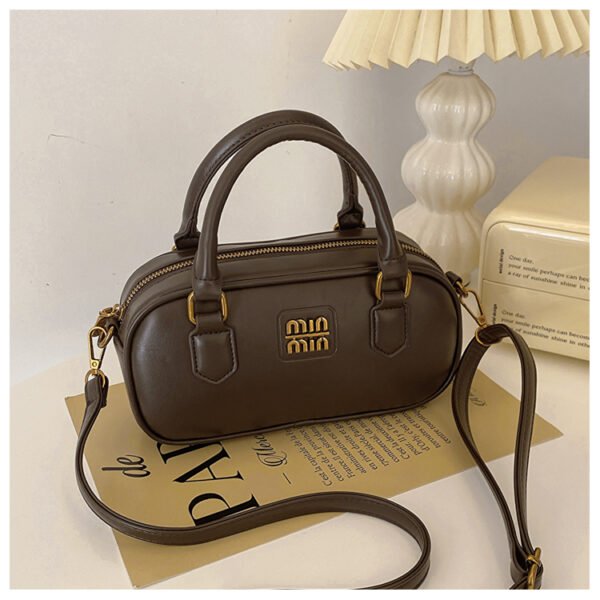 10 (10) Retro Boston Portable Pillow Bag Women 2025 Autumn And Winter New All-Match Shoulder Messenger Bag