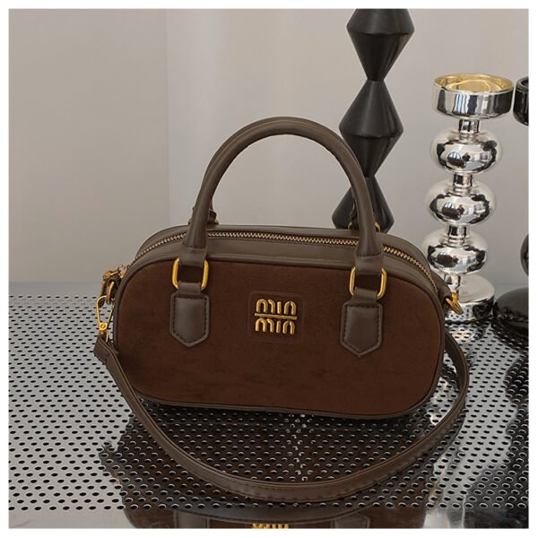 10 (2) Retro Boston Portable Pillow Bag Women 2025 Autumn And Winter New All-Match Shoulder Messenger Bag
