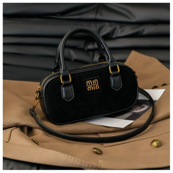 10 (33) Retro Boston Portable Pillow Bag Women 2025 Autumn And Winter New All-Match Shoulder Messenger Bag