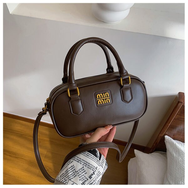 10 (34) Retro Boston Portable Pillow Bag Women 2025 Autumn And Winter New All-Match Shoulder Messenger Bag
