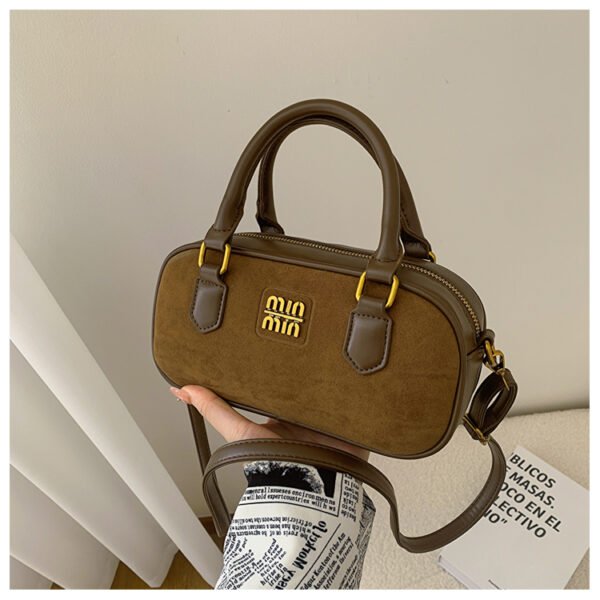 10 (39) Retro Boston Portable Pillow Bag Women 2025 Autumn And Winter New All-Match Shoulder Messenger Bag