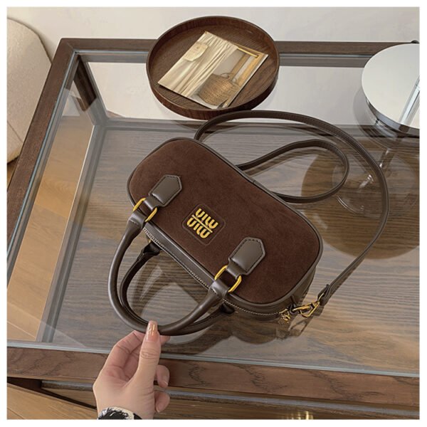 10 (44) Retro Boston Portable Pillow Bag Women 2025 Autumn And Winter New All-Match Shoulder Messenger Bag
