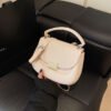 Korean Ins Fashion Hand-Held Saddle Bag Summer Simple Versatile Shoulder Bag High-End Messenger Bag