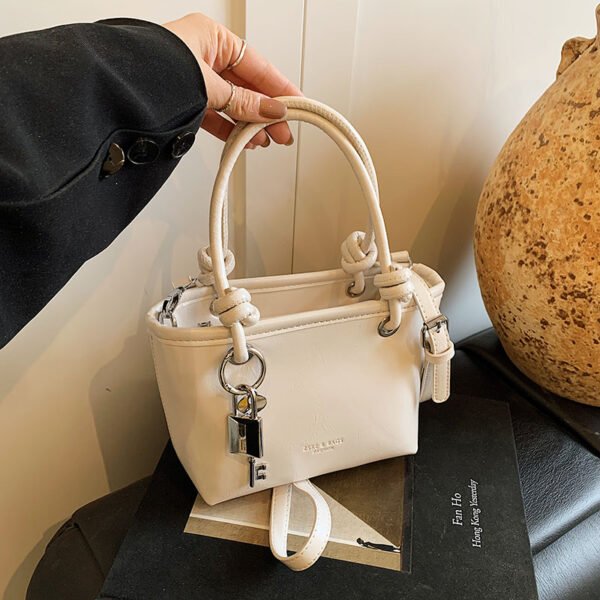 2 (10) Popular Fashion Simple Versatile Ladies Bag Commuting Large Capacity Crossbody Handbag Shoulder Bag Bucket Bag