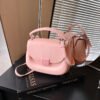 Korean Ins Fashion Hand-Held Saddle Bag Summer Simple Versatile Shoulder Bag High-End Messenger Bag