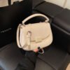 Korean Ins Fashion Hand-Held Saddle Bag Summer Simple Versatile Shoulder Bag High-End Messenger Bag