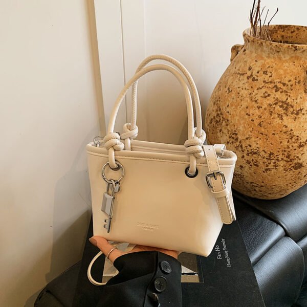 2 (11) Popular Fashion Simple Versatile Ladies Bag Commuting Large Capacity Crossbody Handbag Shoulder Bag Bucket Bag