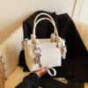 2 (14) Popular Fashion Simple Versatile Ladies Bag Commuting Large Capacity Crossbody Handbag Shoulder Bag Bucket Bag