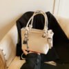 2 (15) Popular Fashion Simple Versatile Ladies Bag Commuting Large Capacity Crossbody Handbag Shoulder Bag Bucket Bag