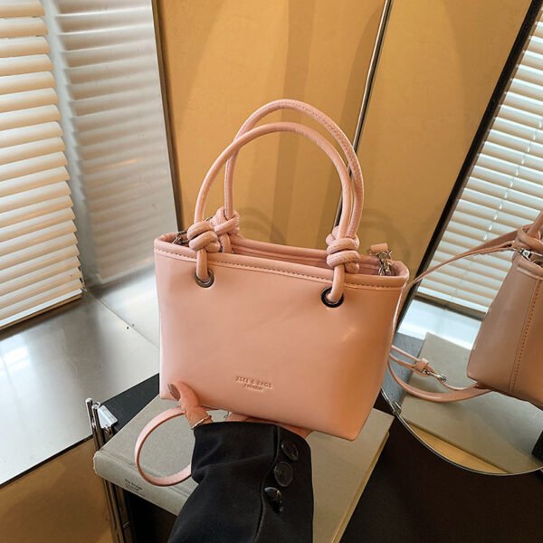 2 (18) Popular Fashion Simple Versatile Ladies Bag Commuting Large Capacity Crossbody Handbag Shoulder Bag Bucket Bag